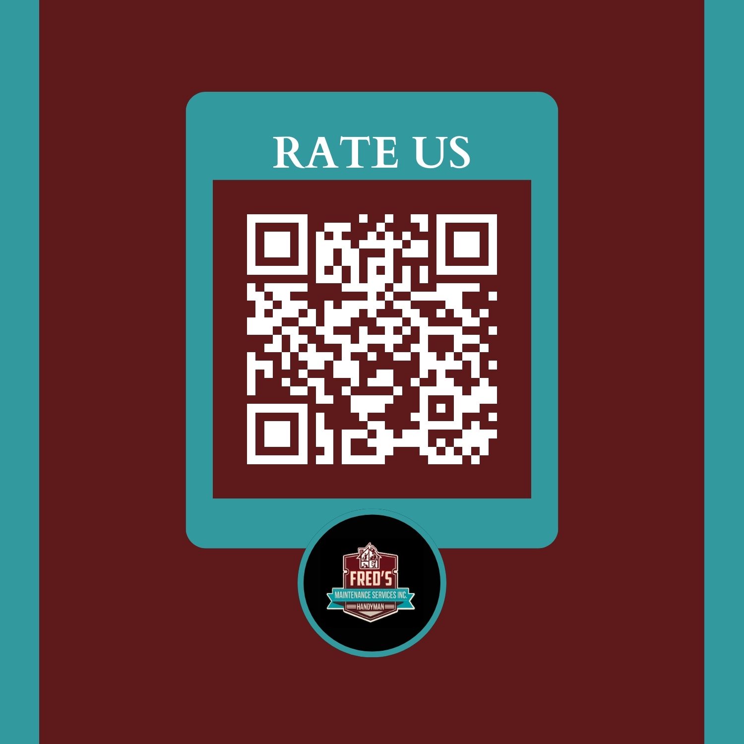 QR code for reviews