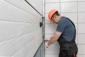 insulating a garage door